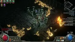 Path of Exile 2 Infernalist | Frost Mage T16 map BOSS damage test
