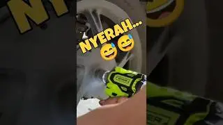 Impact ZPER, nyerah buka baut roda belakang motor!?? 😅  #zper #impact #impactwrech  #tools