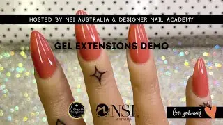 Gel Extension Demo NSI Australia - DNA Nail School