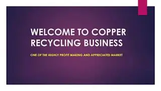 Business ideas, Scrap Wire stripping machine business