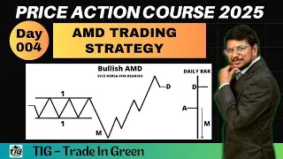 Day 004 | AMD Trading Tactics | Price Action Course 2025 | ‪‪@TradeInGreen‬