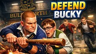 Bucky Ko Bachana Mushkil Ho Gaya 😱 | Bully Defend Bucky Mission | Hindi Gameplay