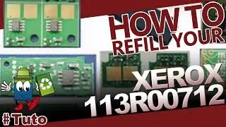 How To Refill A Xerox 113R00712 Black Toner