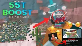 How to 55T Boost as a LVL 20/21 BLUE HIVE.. + Boosting Advices