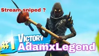 Got into the same game as AdamxLegend the best mobile fortnite player