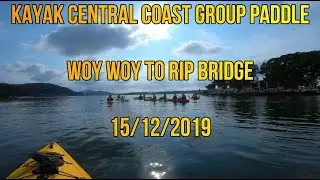 Kayaking NSW: Woy Woy to Rip Bridge Group Paddle, Central Coast