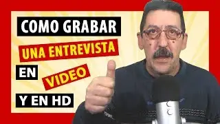 C&oacute;mo grabar 🎤 entrevista en 🎬 v&iacute;deo para un podcast utilizando Zoom