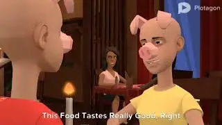 Peppa Pig And Chloe Pig Go To Applebee’s While Grounded