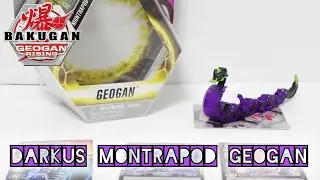 DARKUS MONTRAPOD Geogan Single Pack | Geogan Rising | BAKUGAN UNBOXING