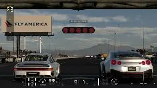 GT7: 1000m drag - NEW Porsche 959 vs GT-R NISMO