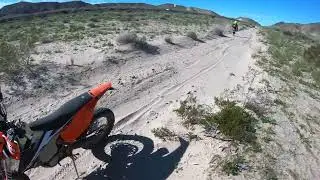 Barstow to Laughlin Motorcycle Ride - Greg Crash Location