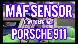 How to Change Porsche 911  996 / 997 / 986  Mass Airflow Sensor. #new  #mafsensor #breakingnews
