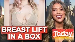 Aussie inventors' 'breast lift in a box' | Today Show Australia
