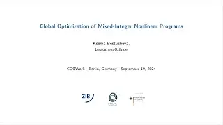 Global Optimization of Mixed Integer Nonlinear Programs