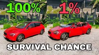 Realistic Crash Survival Simulation #1 | BeamNG.drive