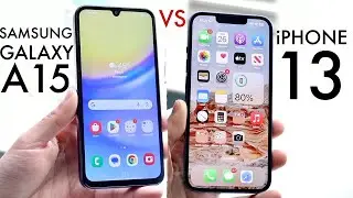 Samsung Galaxy A15 против iPhone 13! (Сравнение) (Обзор)