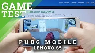 How PubG Works on LENOVO S5 - PubG Mobile Gameplay / Settings