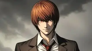 🔴 LIVE Death Note Pen Drawing 😈 | Light Yagami Sketch with Pen