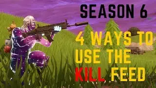 FORTNITE - HOW TO USE THE KILL FEED LIKE A PRO