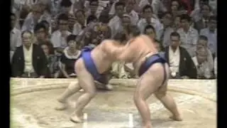 Hokutenyu vs. Onokuni : Nagoya 1985 (北天佑 対 大乃国)