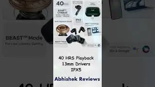 boAt Airdopes 161/163 with ASAP Charge & 40 HRS Playback Bluetooth  | Abhishek Reviews