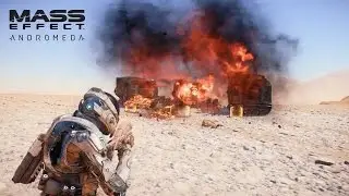 Mass Effect Andromeda *4* Assault Alien Tower - Defend the Pathfinder - SAM Interface