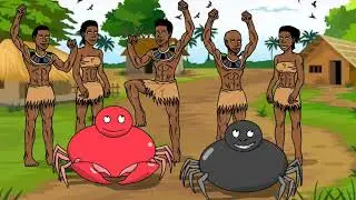 Why The Crab  Has No Head.             #africa #folktale #story #viral