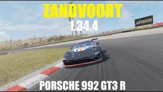 ACC - PORSCHE 992 GT3 R - HOTLAP ZANDVOORT - 1.34.4 + FREE SETUP