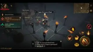 Diablo Immortal - 9 Lamps Magic  Puzzle