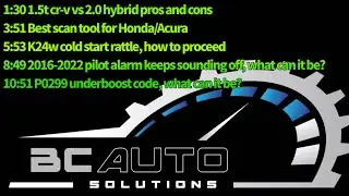 Q&A Episode 105 (cold start rattle | alarm sounding off | underboost code) 