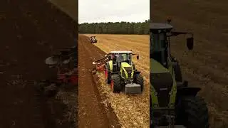 Claas Axion 830 + Axion 870
