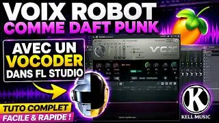 [Tuto] Comment faire une voix robot comme Daft Punk #daftpunk #flstudio #vocoder #voice #robot
