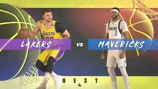 NBA 2K25 - Los Angeles Lakers (Luka Doncic) Vs Dallas Mavericks (Anthony Davis) PS5 Gameplay