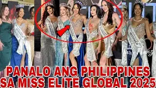 Philippines panalo sa Miss Elite Global 2025 na ginanap sa India | B2B crown si Francine Tajanlangit