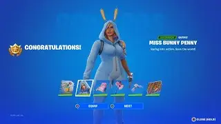 NEW FREE FORTNITE REWARDS AVAILABLE NOW! FORTNITE EASTER EVENT! (Bunny Penny Skin)