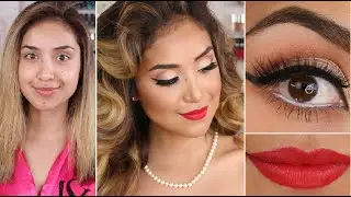Old Hollywood Glam TRANSFORMATION (Speed up) | Dulce Candy