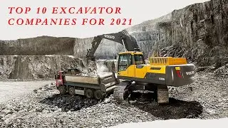 Top 10 Excavator Companies For 2021 [4K]
