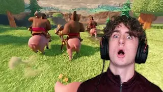 Clash of Clans: Всадник на кабане 360&deg; *РЕАКЦИЯ*