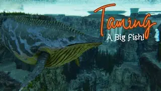 How easy is taming the Shastasaurus?  Ark Ascended the Center