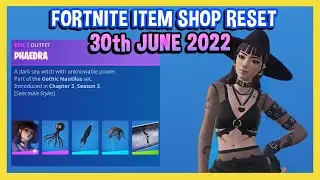 *NEW* PHAEDRA CREW PACK + CARPET RIDE EMOTE!  (Fortnite Item Shop Reset 30th June 2022)