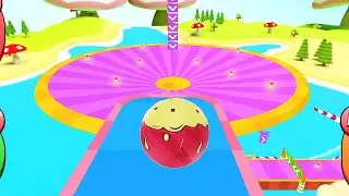 Candy Ball Run 🌈 Landscape Gameplay Android iOS 💥 Nafxitrix Gaming Game 3