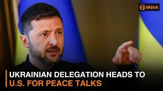 Ukrainian delegation heads to U.S. for peace talks