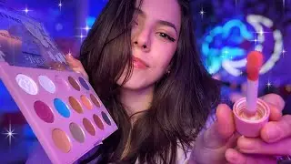 ASMR Friend Does Your Halloween Makeup 🎃👻