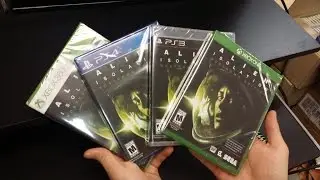 Распаковка Alien Isolation: Nostromo Edition!! (PS3 / PS4 / Xbox360 / XboxOne)