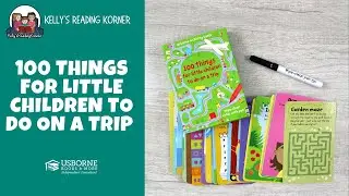 100 Things For Little Children To Do On A Trip | Usborne Books & More [Activity Books][Trip Fun]