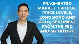 Fragmented Market, Critical Price Levels, Long Bond and Gold, Sentiment From the Fed and My Hitlist!