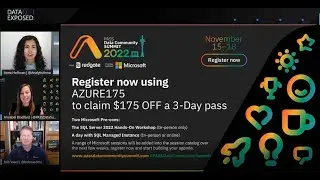 SQL Server 2022 @ PASS Data Community Summit | Data Exposed Exclusive