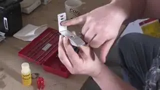 Messer schleifen mit dem Lansky Schleifset