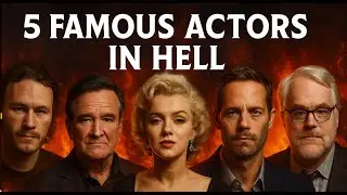 5 famous actors in Hell | Ledger, Robin Williams, Marilyn Monroe, Paul Walker, and Philip Hoffman