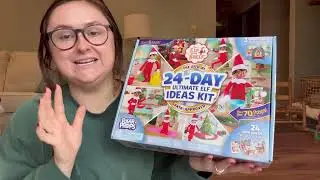 Elf on the Shelf 24-Day Idea Kit - Must Have for Parents! #honestreview #elfontheshelf #christmas